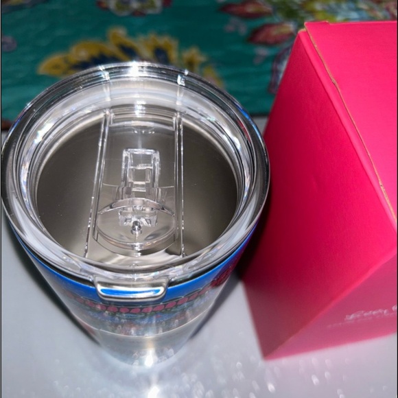 Lilly Pulitzer “Take me to the Sea” Travel Mug - Picture 2 of 2